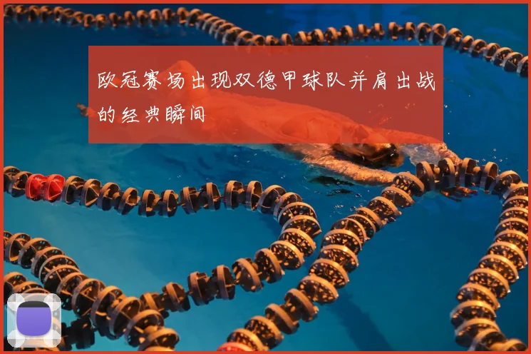 欧冠赛场出现双德甲球队并肩出战的经典瞬间